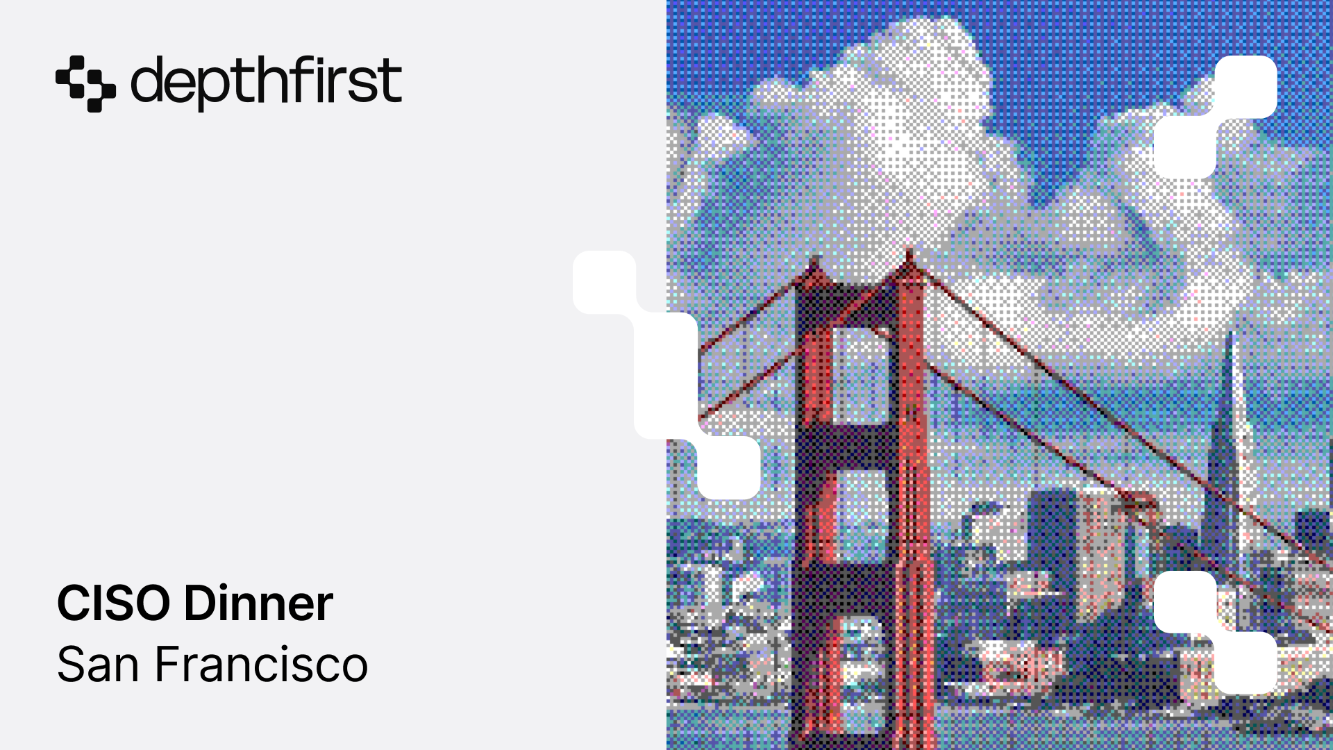 CISO Dinner San Francisco poster