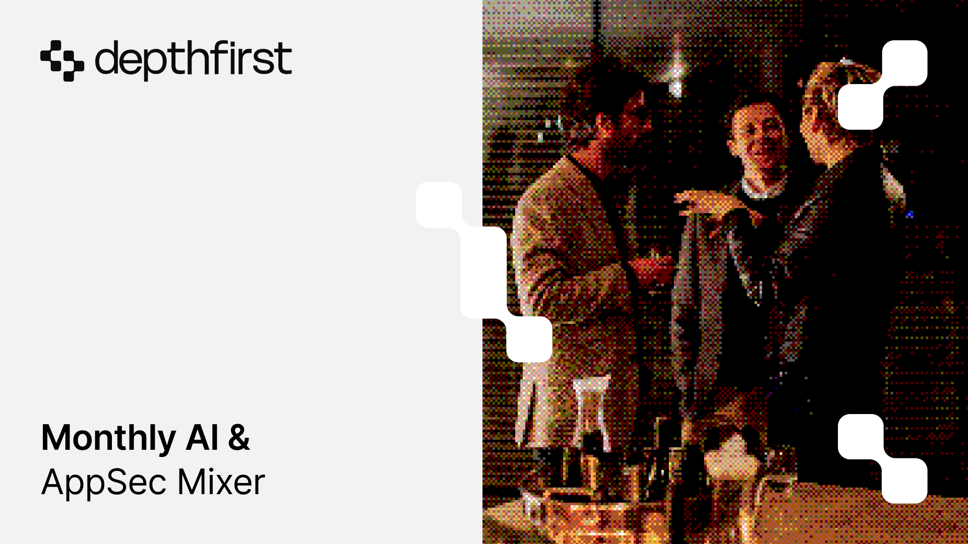 depthfirst Monthly AI & AppSec Mixer cover